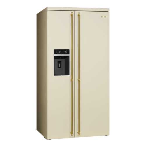 Холодильник Smeg SBS 8004 P Beige в Техношок