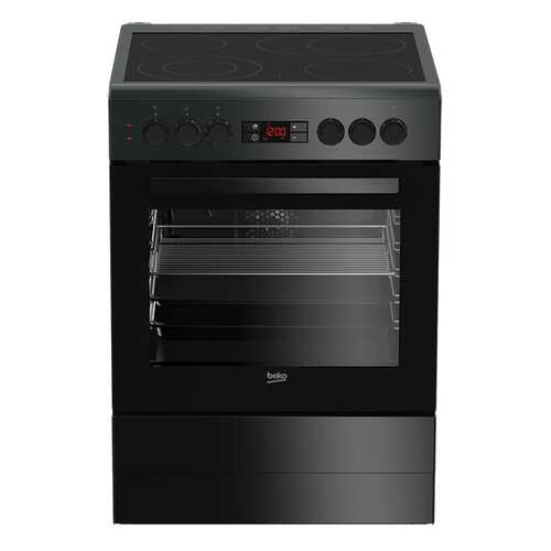 Электрическая плита Beko FSM 67320 GAS Black в Техношок