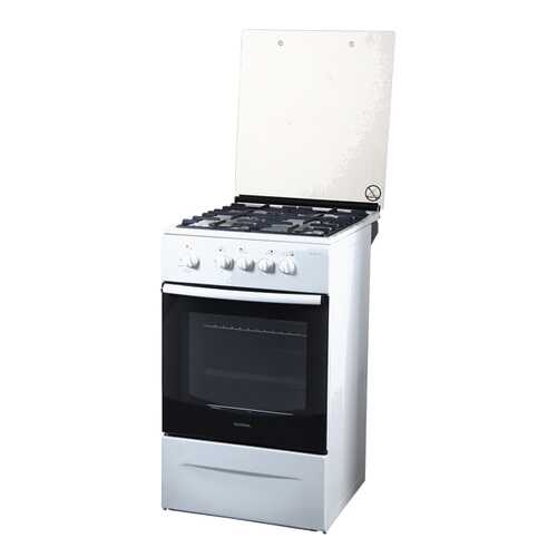 Газовая плита Darina GM 3M41 002W White в Техношок