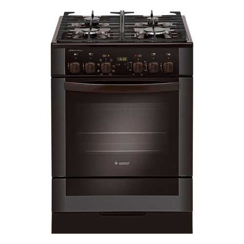 Комбинированная плита GEFEST ПГЭ 6502-03 0245 Brown в Техношок
