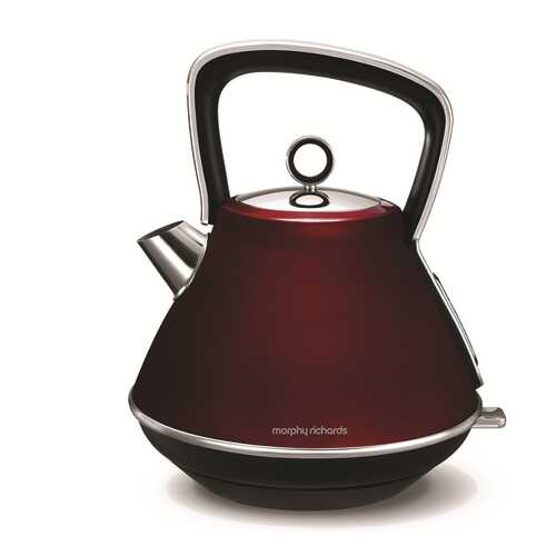 Чайник электрический Morphy Richards Evoke Pyramid Red 100108EE в Техношок