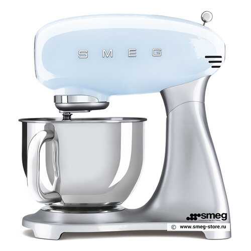 Миксер Smeg SMF02PBEU Blue в Техношок