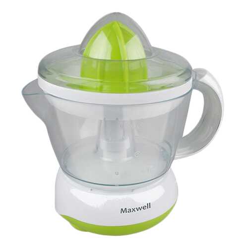 Соковыжималка для цитрусовых Maxwell MW-1107G white/green в Техношок