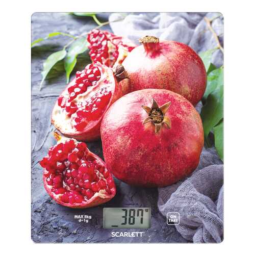 Весы кухонные Scarlett SC-KS57P30 Red в Техношок