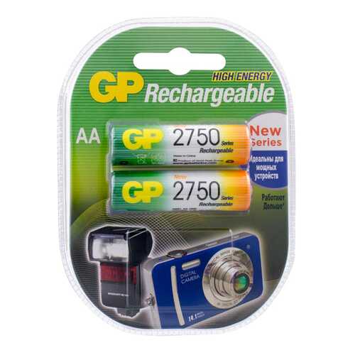 Аккумуляторная батарея GP Batteries 275PROAAHC-2CRC2 2 шт в Техношок