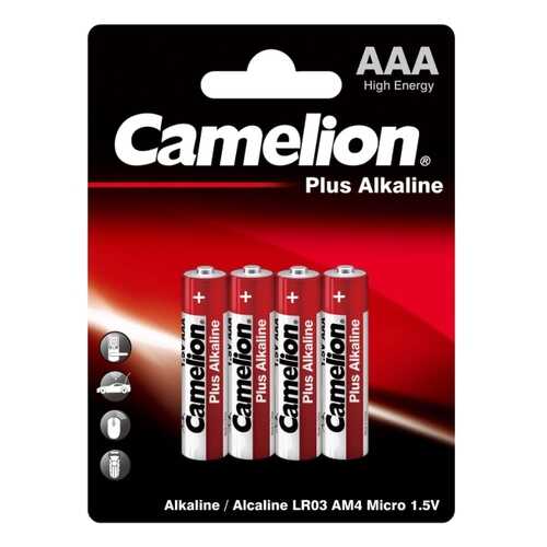 Батарейка Camelion LR03 Plus Alkaline BL-4 4 шт в Техношок