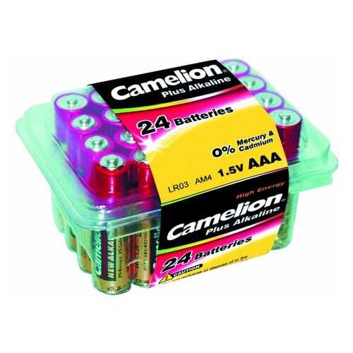 Батарейка Camelion LR03Plus Alkaline PB-24 24 шт в Техношок