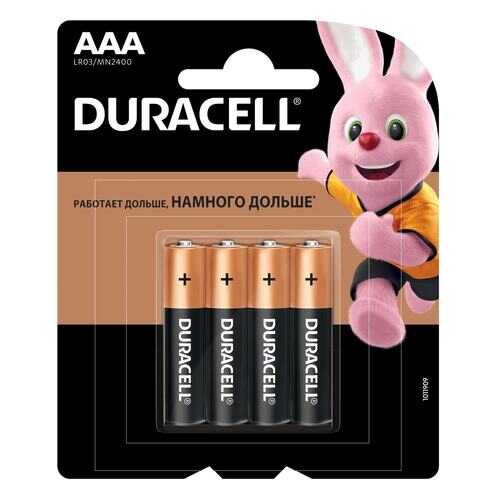 Батарейка Duracell Basic LR03 15597 4 шт в Техношок