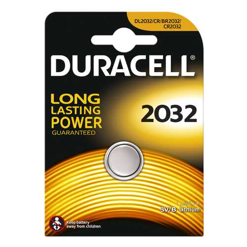 Батарейка DURACELL CR2032-5BL 1 шт в Техношок