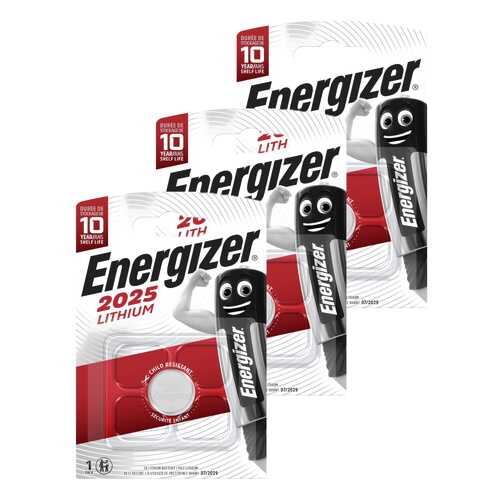 Батарейка Energizer Lithium CR2025 1шт (3 упаковки) в Техношок