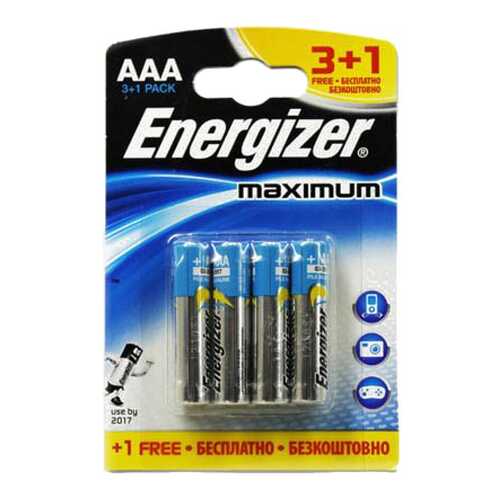 Батарейка Energizer Maximum 1451270 4 шт в Техношок