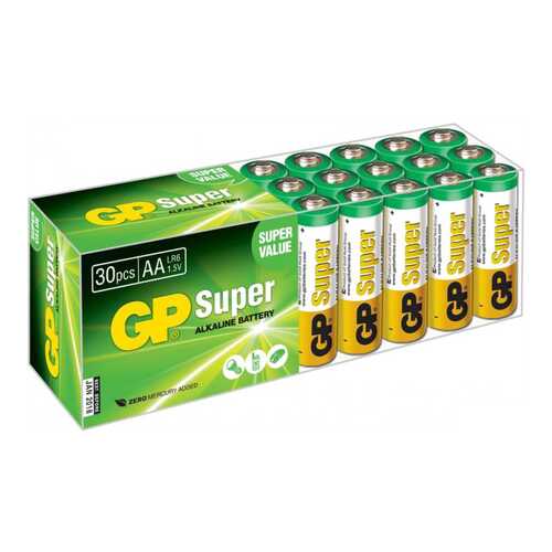 Батарейка GP Batteries 15A-B30 30 шт в Техношок