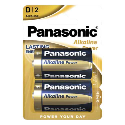 Батарейка Panasonic Alkaline Power LR20REB/2BP 2 шт в Техношок