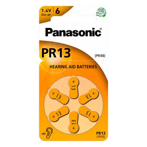 Батарейка Panasonic PR-13/6LB 6 шт в Техношок