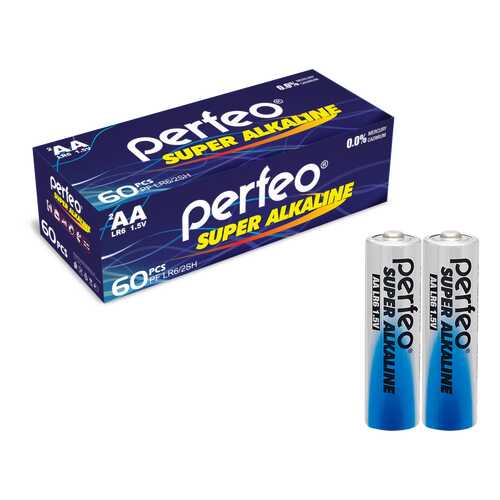 Батарейка Perfeo LR6/2SH Super Alkaline 60 шт в Техношок