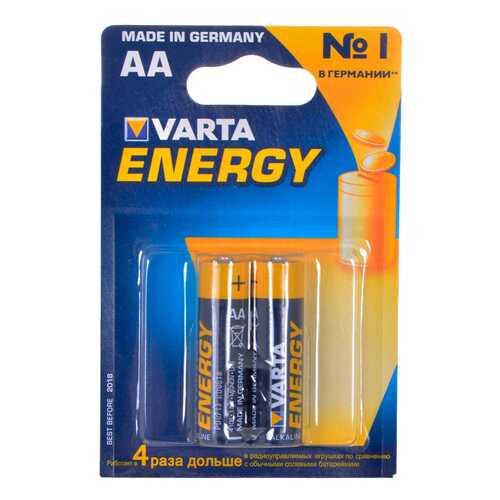 Батарейка VARTA ENERGY 4106213412 2 шт в Техношок