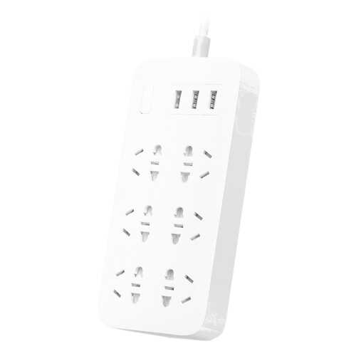 Сетевой фильтр Xiaomi Mi Power Strip, 6 розеток, 1,8 м, White в Техношок