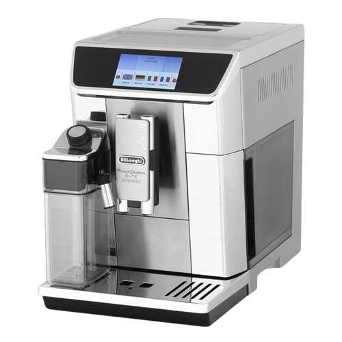 Кофемашина автоматическая DeLonghi PrimaDonna Elite ECAM 650.85.MS Silver/Black в Техношок