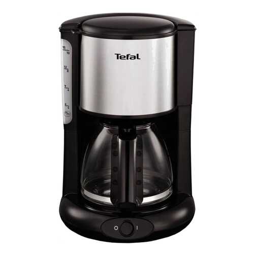 Кофеварка капельного типа Tefal Confidence CM3618 Silver/Black в Техношок