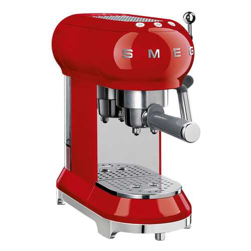 Рожковая кофеварка Smeg ECF01RDEU Red в Техношок