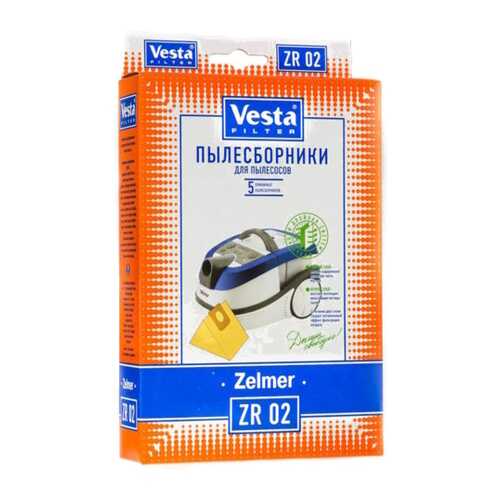 Комплект пылесборников для пылесоса Vesta filter ZR 02 5 шт в Техношок