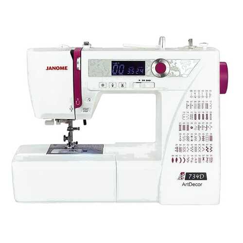 Швейная машина Janome ArtDecor 734D в Техношок