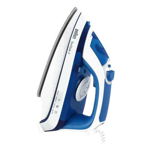 Утюг Braun TexStyle 3 TS 355 A White/Blue в Техношок