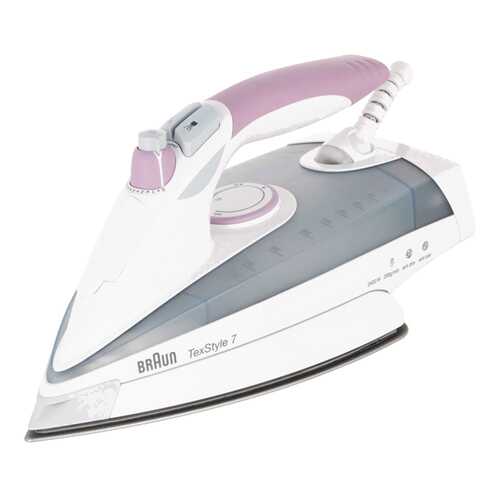 Утюг Braun TexStyle 7 4679-TS755E White/Pink в Техношок