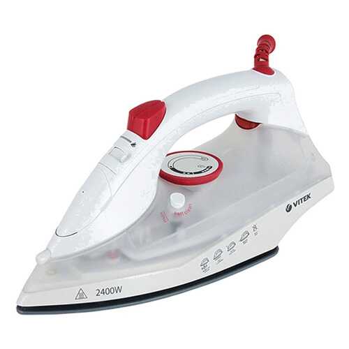 Утюг VITEK VT-1234 White/Red в Техношок