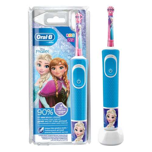 Электрическая зубная щетка Braun Oral-B Vitality Kids D100.413.2K Frozen в Техношок