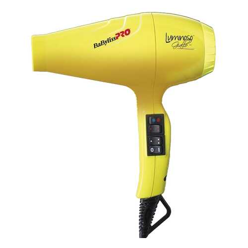 Фен BaByliss Pro Luminoso Giallo BAB6350IYE Yellow в Техношок