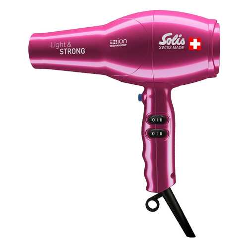 Фен Solis Light Strong 96942 Pink в Техношок