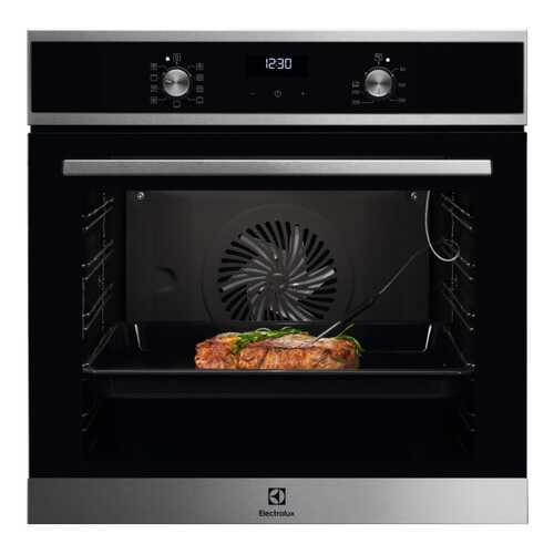 Встраиваемый электрический духовой шкаф Electrolux OEE5C71X Silver/Black в Техношок