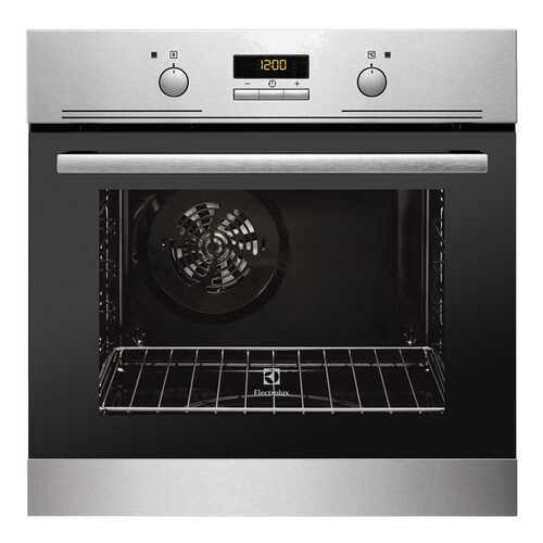 Встраиваемый электрический духовой шкаф Electrolux OEEB4330X Silver/Black в Техношок