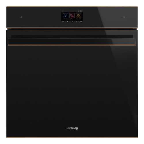 Встраиваемый электрический духовой шкаф Smeg SFP6604WSPNR Black в Техношок