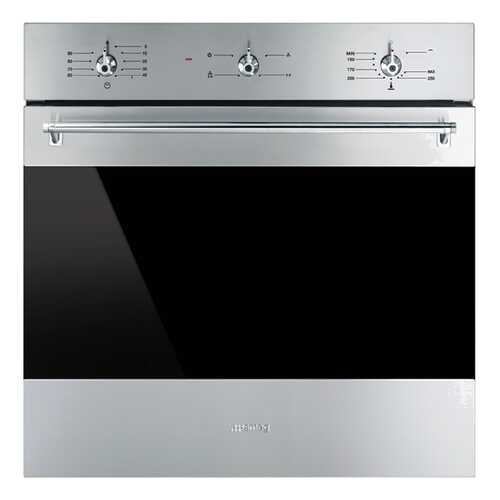 Встраиваемый газовый духовой шкаф Smeg SF6341GVX Silver в Техношок