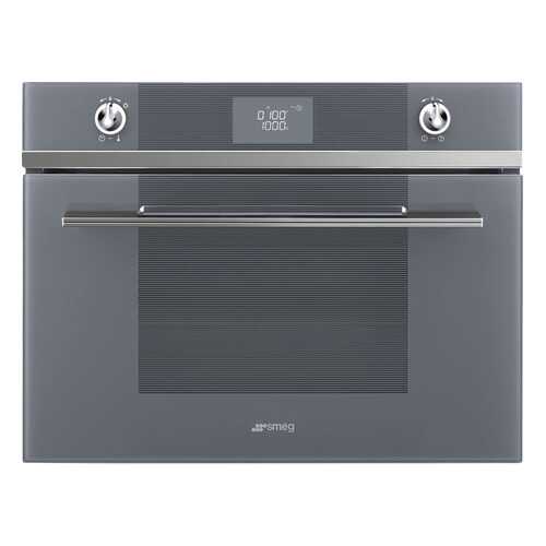 Встраиваемая микроволновая печь с грилем Smeg Linea SF4102MS в Техношок