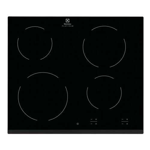 Встраиваемая варочная панель электрическая Electrolux EHF96240FK Black в Техношок