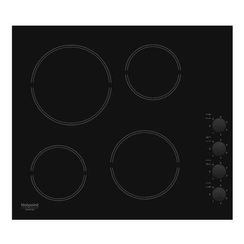 Встраиваемая варочная панель электрическая Hotpoint-Ariston HR 629 C Black в Техношок