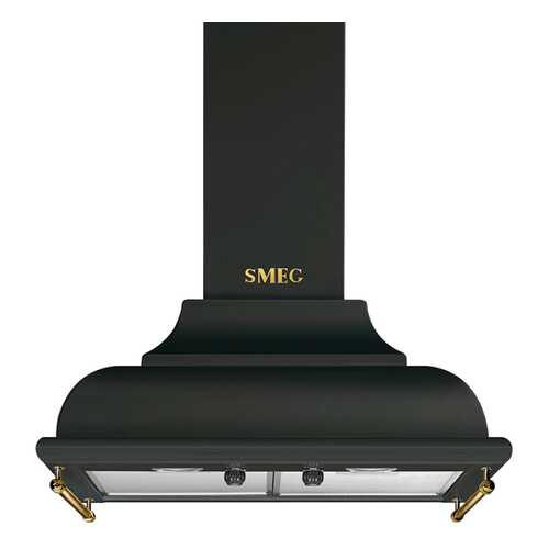 Вытяжка купольная Smeg KC16AOE Black/Gold в Техношок